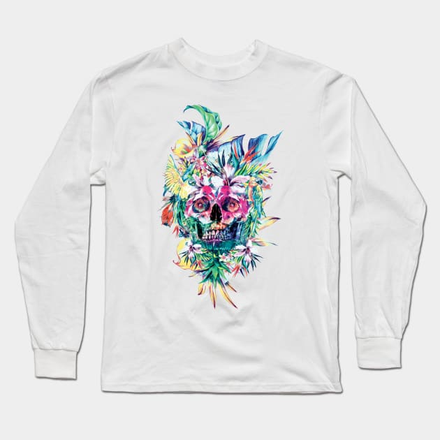 Skull Island Long Sleeve T-Shirt by rizapeker